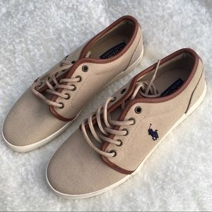 Polo by Ralph Lauren khaki shoes